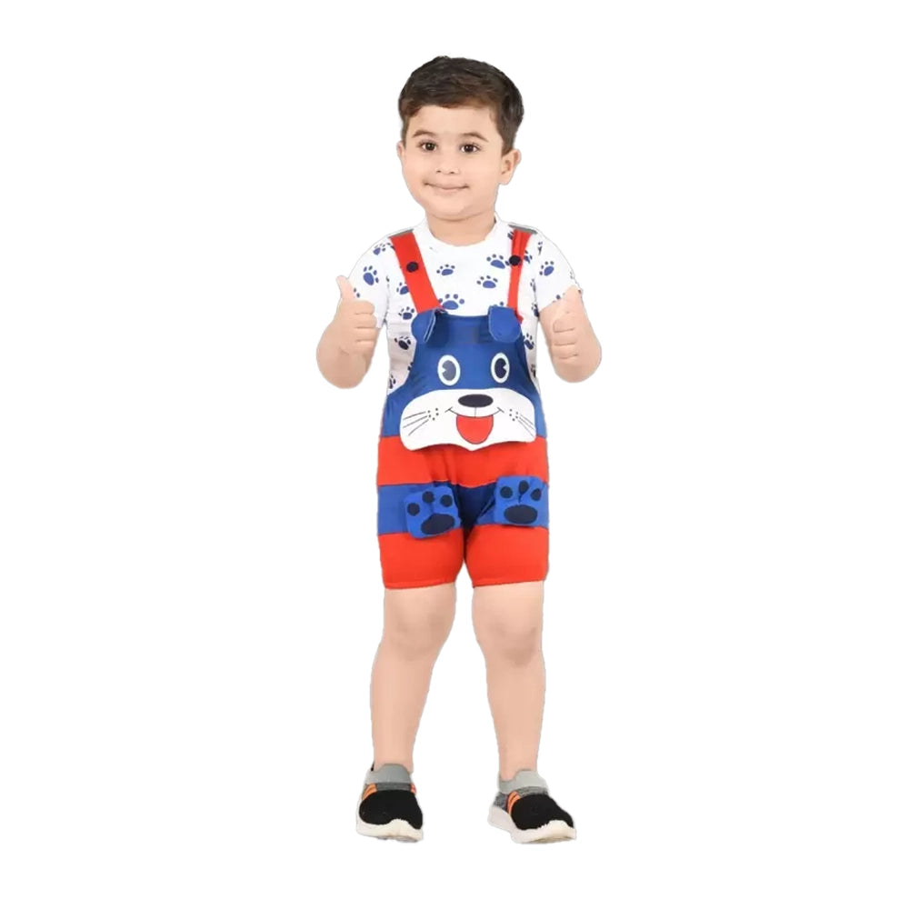 KIDZLIFE Dungarees set Royal Blue